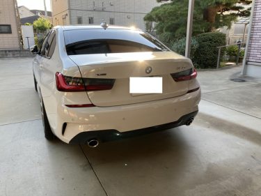 BMW 320d 社外BBS CI-R艶消しシルバー系ホイールがり傷修理 | 埼玉県戸田市 | 東京都足立区